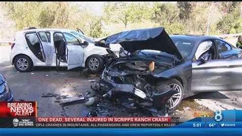 One person dead in crash near Scripps Ranch